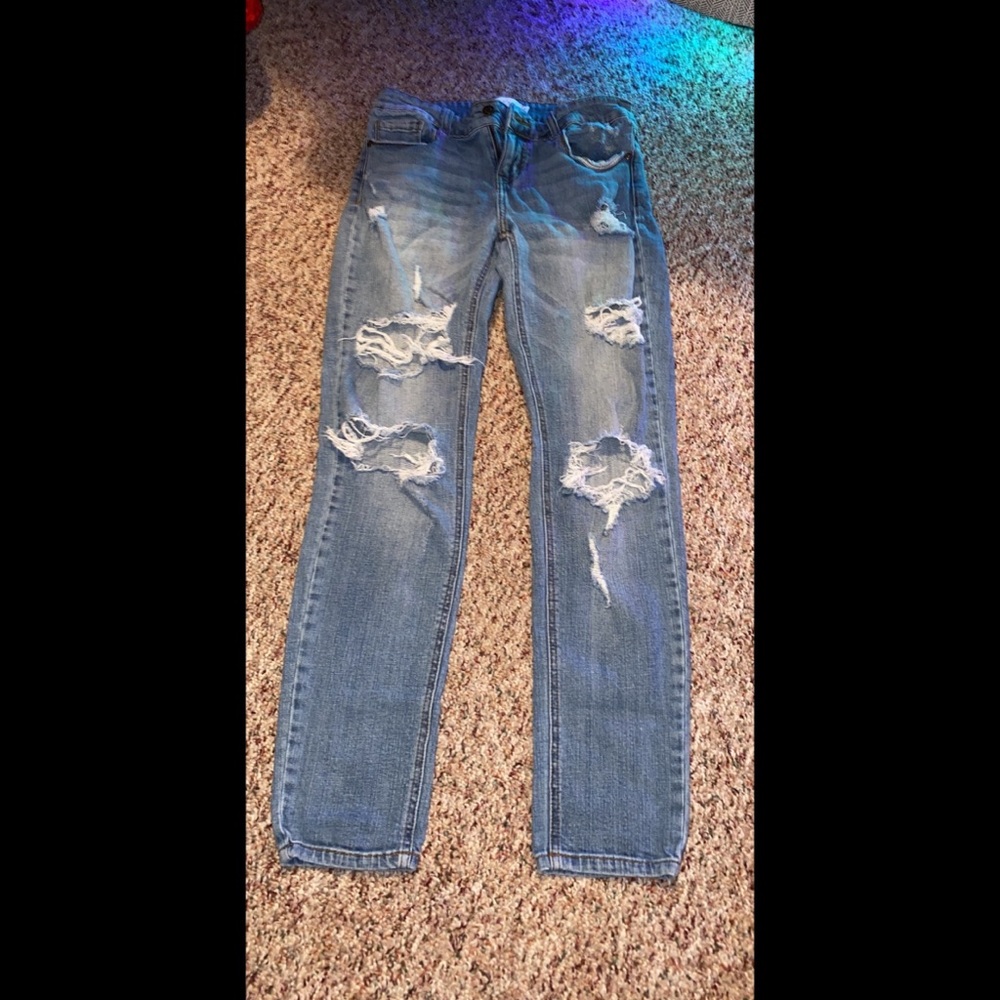 Oasis Ripped Skinny Jeans